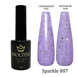 Moltini, Гель-лак Sparkle 7 Moltini, Гель-лак Sparkle 7